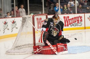 The B-Sens in 2013 will rely on Nathan Lawson to lead them through the Calder Cup playoffs.